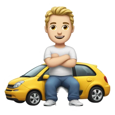 Mr Beast with a  car cost 1milions sticker