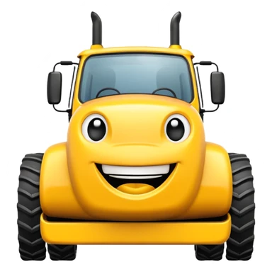 Jcb buldoger 3dx emogi sticker