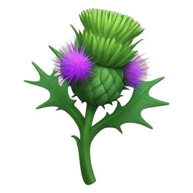 thistle sticker