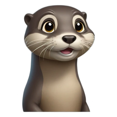 Otter nemo sticker