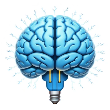 Real Brain signal  sticker
