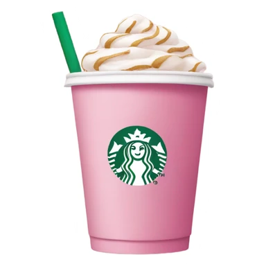 Pink Starbucks sticker