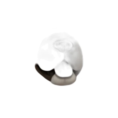 Chow chow sleeping sticker