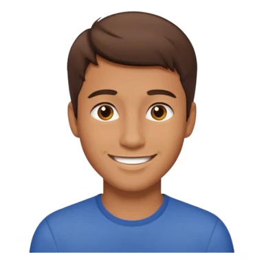 Make him look better. sticker