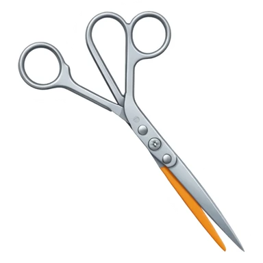Scissors medical sticker