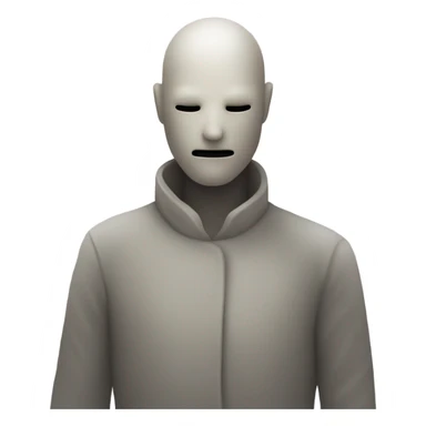 Vessel from sleep token face  sticker