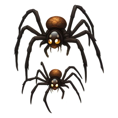 giant spider eating  sticker