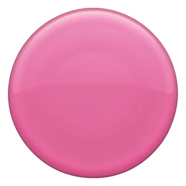 pink circle sticker