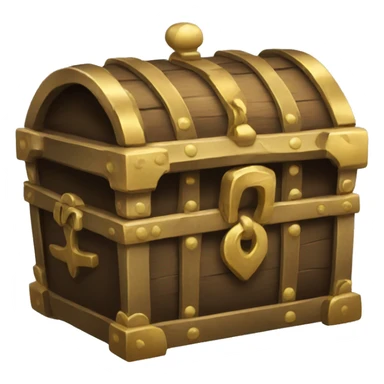 A treasure box sticker