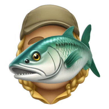 Jeune pêcheur tarpon sticker