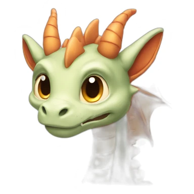 femal dragon sticker