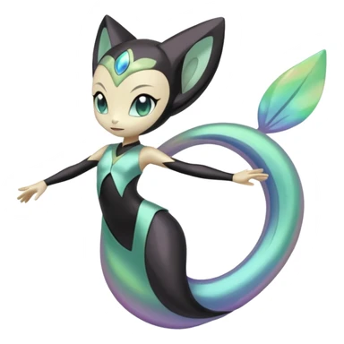 Meloetta-Pokémon-Fakémon-creature sticker
