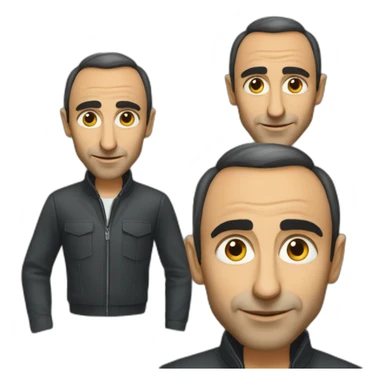Eric Zemmour who says "Ben voyons !" sticker