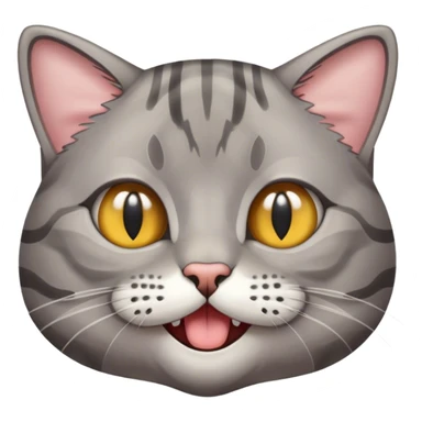Mewing cat sticker