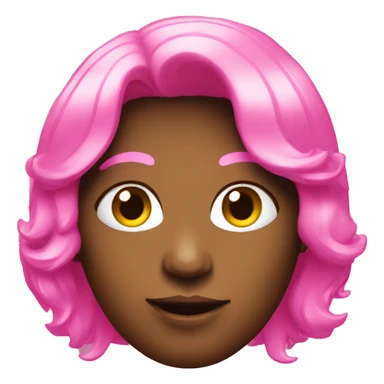 Disco pink hear  sticker