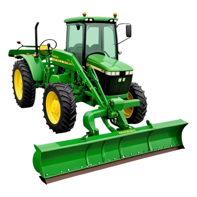 Plow - John Deere 644 (Model Year: 2022) (Iconic colour: Green) sticker