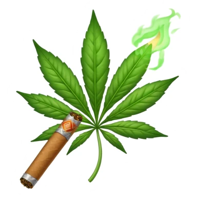 Talking weed joint  sticker