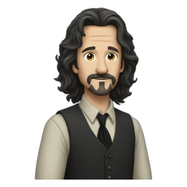 sirius black sticker