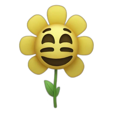 photoshop flowey sticker