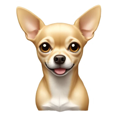 Beige Chihuahua  sticker
