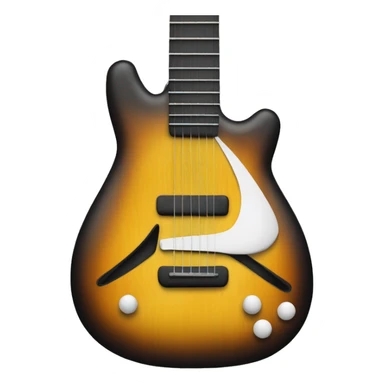 Gitar çalan kedi sticker