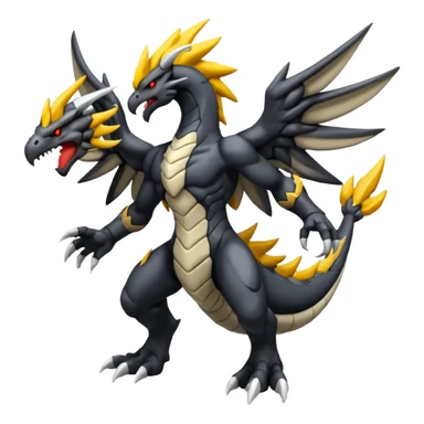 Haxorus-Zekrom-fusion (full body) sticker