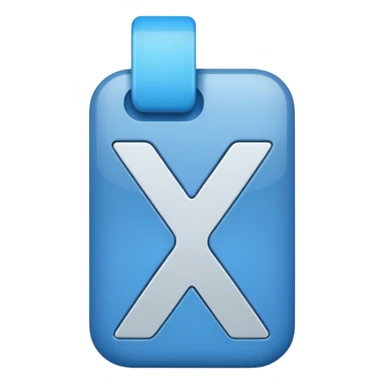 bluetooth icon (no human) sticker
