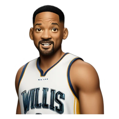 Will smith play basketball sticker