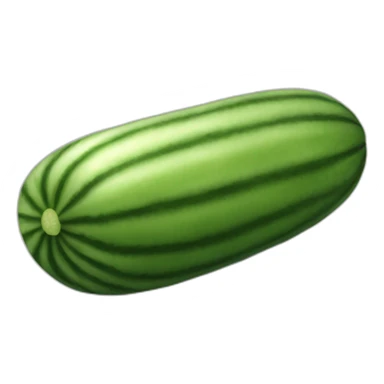 a big cucumber sticker