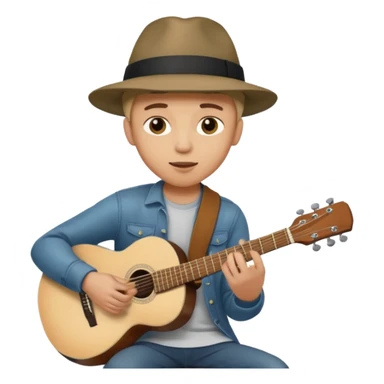 Junior H y Natanael Cano tocando la guitarra  sticker