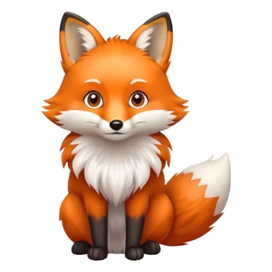Cute fox
 sticker