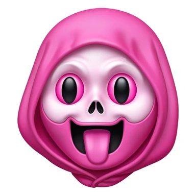 Pink Ghostface  sticker