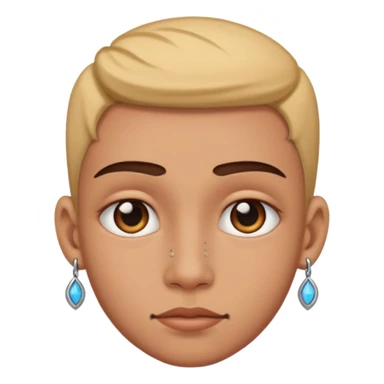 domuz burnu piercing sticker