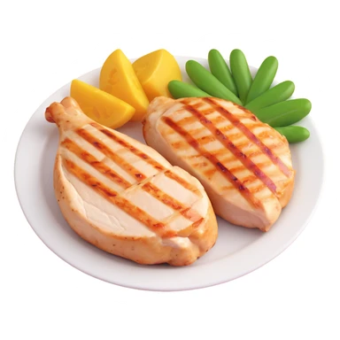 grilled chicken breast sticker