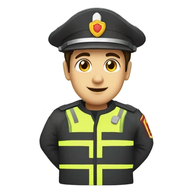 Caserne pompier sticker