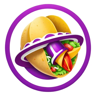 Taco Bell logo  sticker