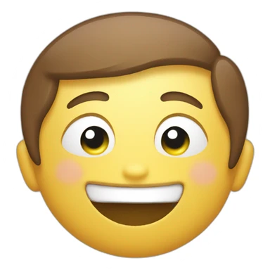 smiling speech bubble sticker