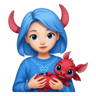 Gaming, Stitch und Muschu von Disney, Cozy,Chaos, Girl, animiert sticker