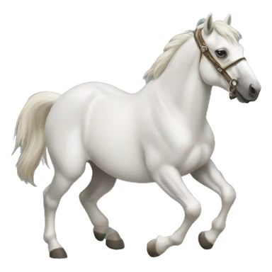 Kicking horse sticker