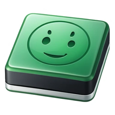 green approved stamp sticker