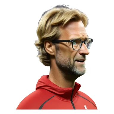 Klopp hand to face sticker