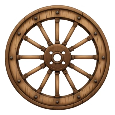 the first wheel invented by humans sticker