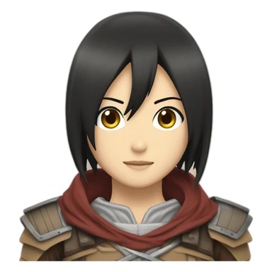 Mikasa Ackerman sticker