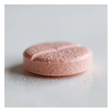 a medicine tablet, photorealistic style sticker