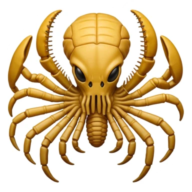 man with Facehugger sticker