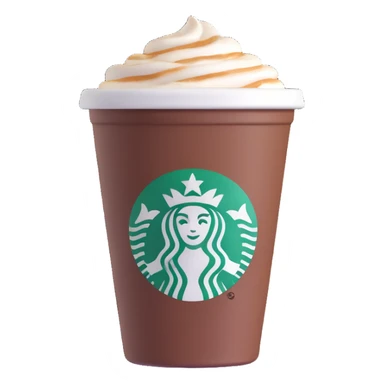 Starbucks cup of coffee sticker