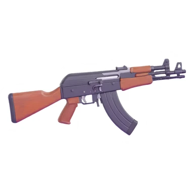 AK-47 assault rifle sticker