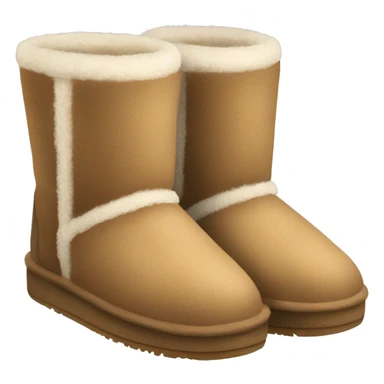 Pair of two Ugg slippers  sticker