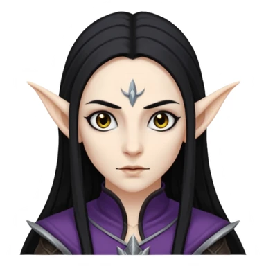 Dark elf sticker