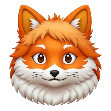 kitsune  emoji from pet simulator 99 sticker